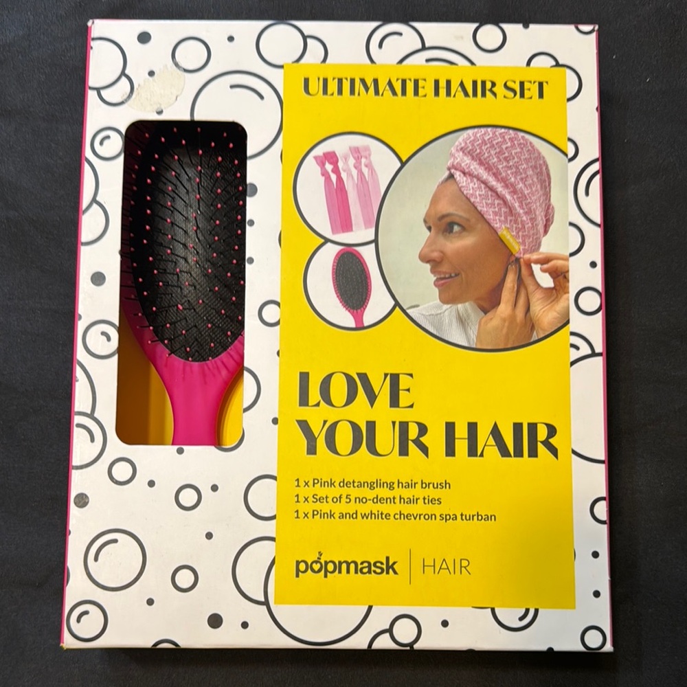 Pink Hair Care Set